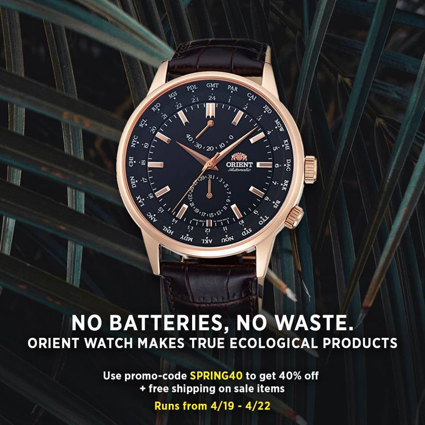 No Batteries, No Waste. Shop our Earth Day Sale!