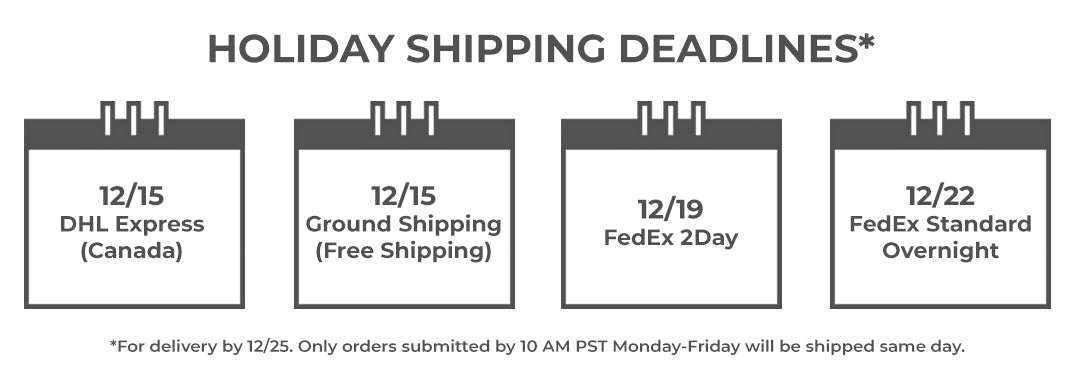 Holiday 2024 Shipping and Return Information