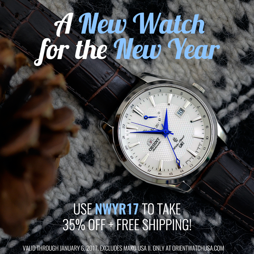 New Year, New Watch: Save 35% Off Now