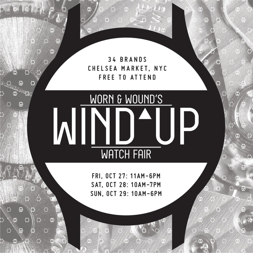 Catch Us at Worn & Wound's Wind^Up Watch Fair this Weekend! - Orient Watch USA