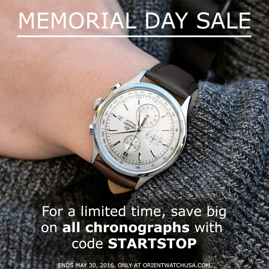 It's Chronograph Week! - Orient Watch USA