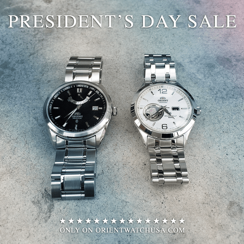 Shop our President's Day Sale! - Orient Watch USA