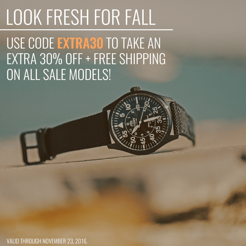Stay Stylish this Fall! - Orient Watch USA