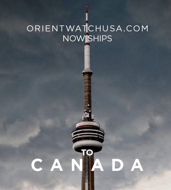 Orient Watch USA: Now Shipping to Canada!