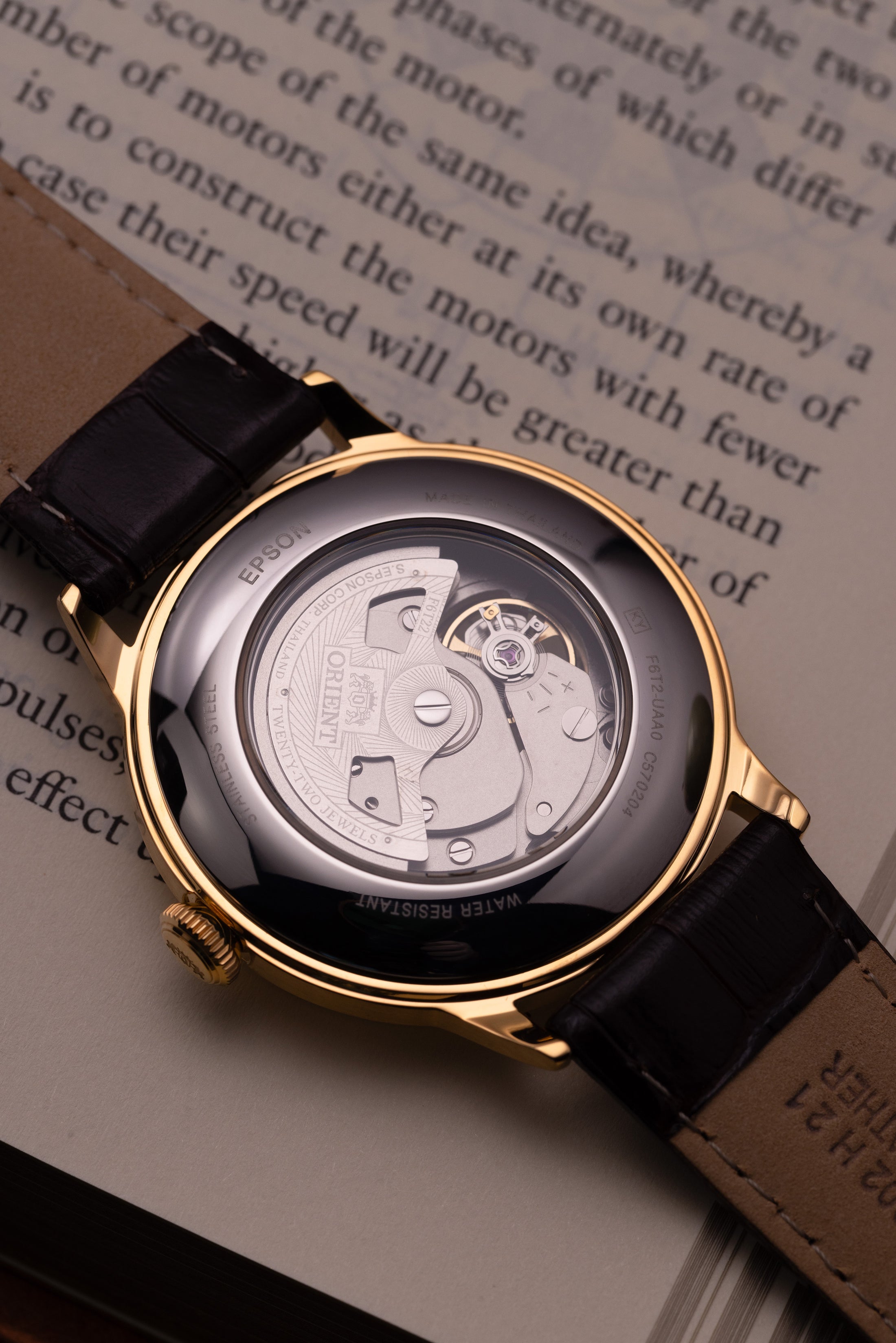 Orient Bambino Open Heart
