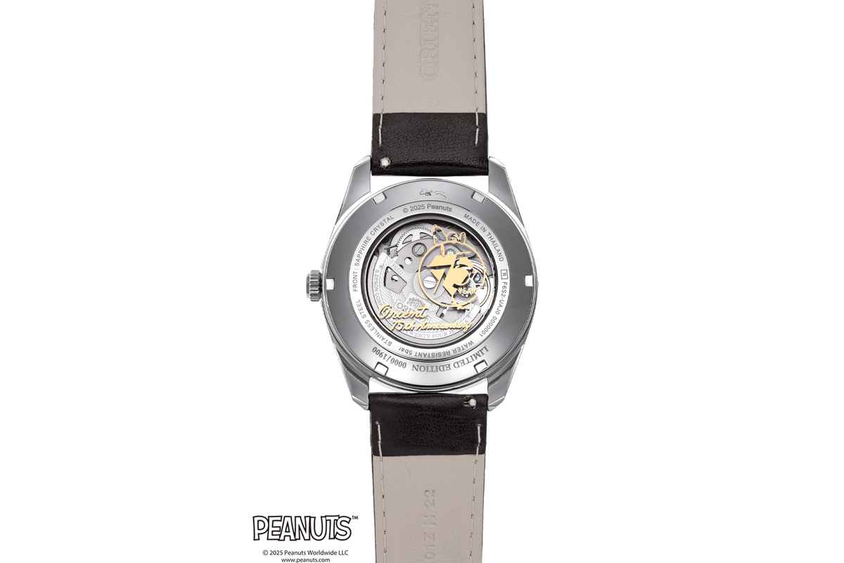 Orient Peanuts 75th Anniversary Limited Edition Open Heart - Orient Watch USA