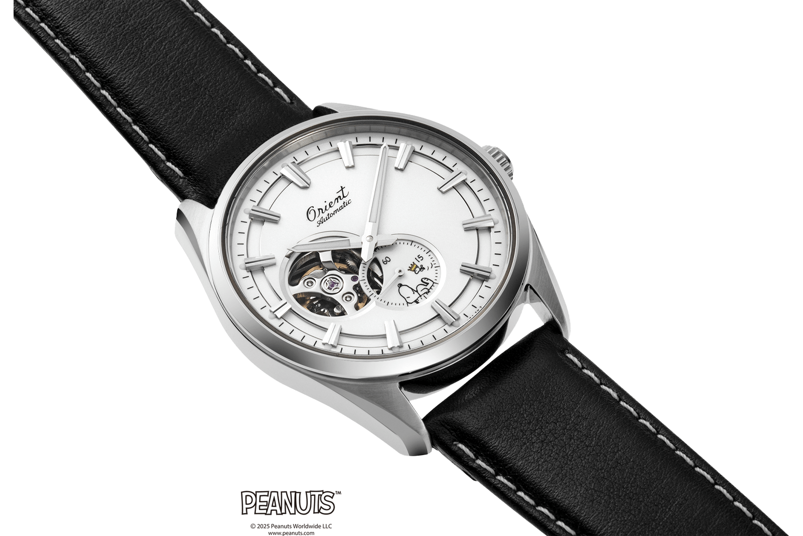 Orient Peanuts 75th Anniversary Limited Edition Open Heart - Orient Watch USA