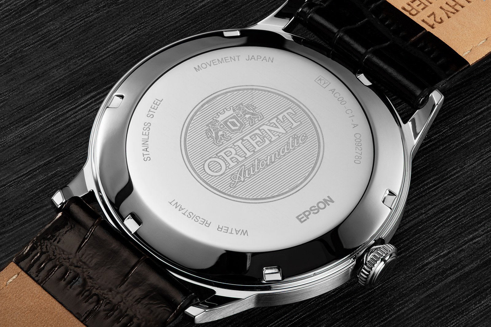 Orient Bambino Version 3 FAC0000DB0 classic watch silver black