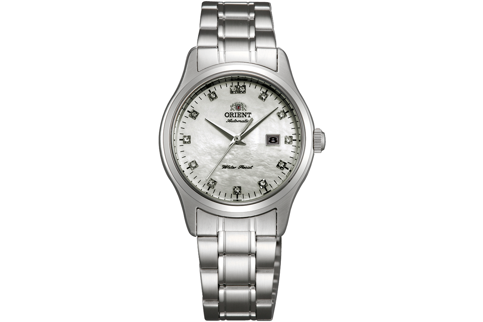 Orient FNR1Q004W0 classic ladies lady's watch silver white