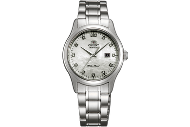 Orient FNR1Q004W0 classic ladies lady's watch silver white