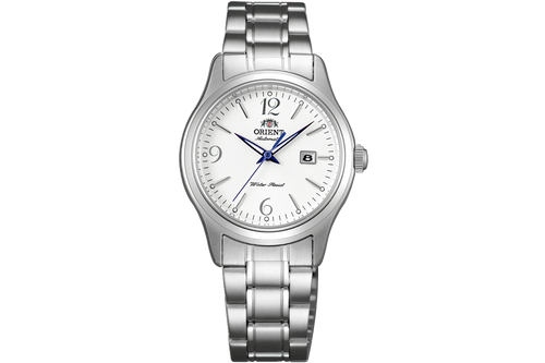 Orient FNR1Q005W0 classic ladies lady's watch silver white