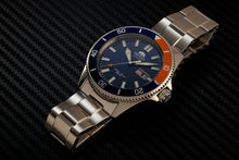 Orient Kanno RA-AA0913L19B sport dive watch 200m silver blue