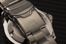 Orient Kanno RA-AA0913L19B sport dive watch 200m silver blue