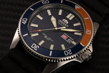 Orient Kanno RA-AA0916L19B sport dive watch 200m silver blue