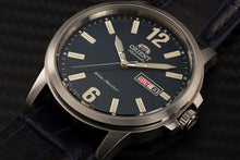 Orient Commuter RA-AA0C05L19A sport casual watch silver blue