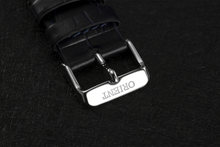 Orient Symphony III RA-AC0F06L10A classic watch silver blue