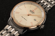 Orient RA-AC0J01S10B dress watch silver champagne