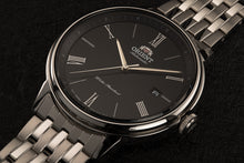 Orient RA-AC0J02B10B dress watch silver champagne