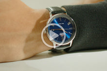 Orient RA-AC0J05L10B dress watch silver blue