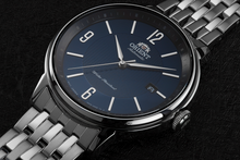 Orient RA-AC0J09L10B dress watch sapphire silver blue