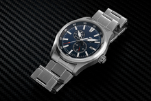 Orient Defender RA-AK0401L10A sport field watch silver blue