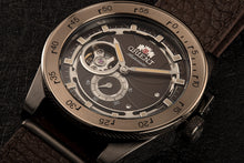 Orient Retro Future Camera RA-AR0203Y10B sport watch open heart bronze brown