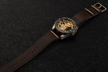 Orient Retro Future Camera RA-AR0204G00B sport watch open heart bronze gold